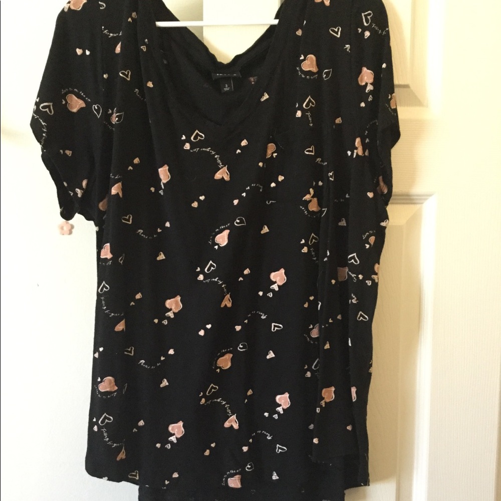 Torrid Valentine tee